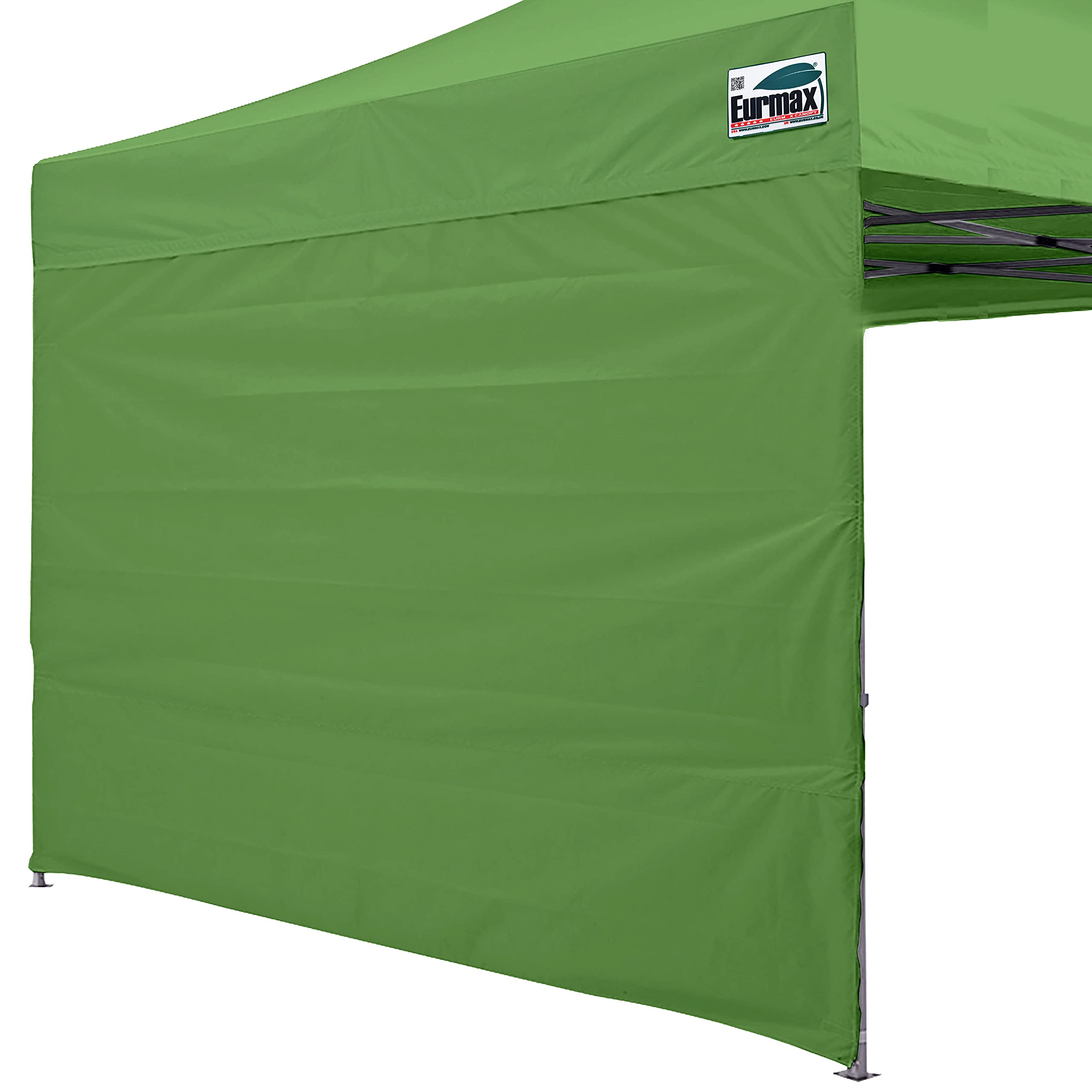 Eurmax USA Instant Canopy SunWall Tent Sidewalls for 10x10 Pop Up Canopy Tent,1 Pack Sidewall Only (Grass Green)