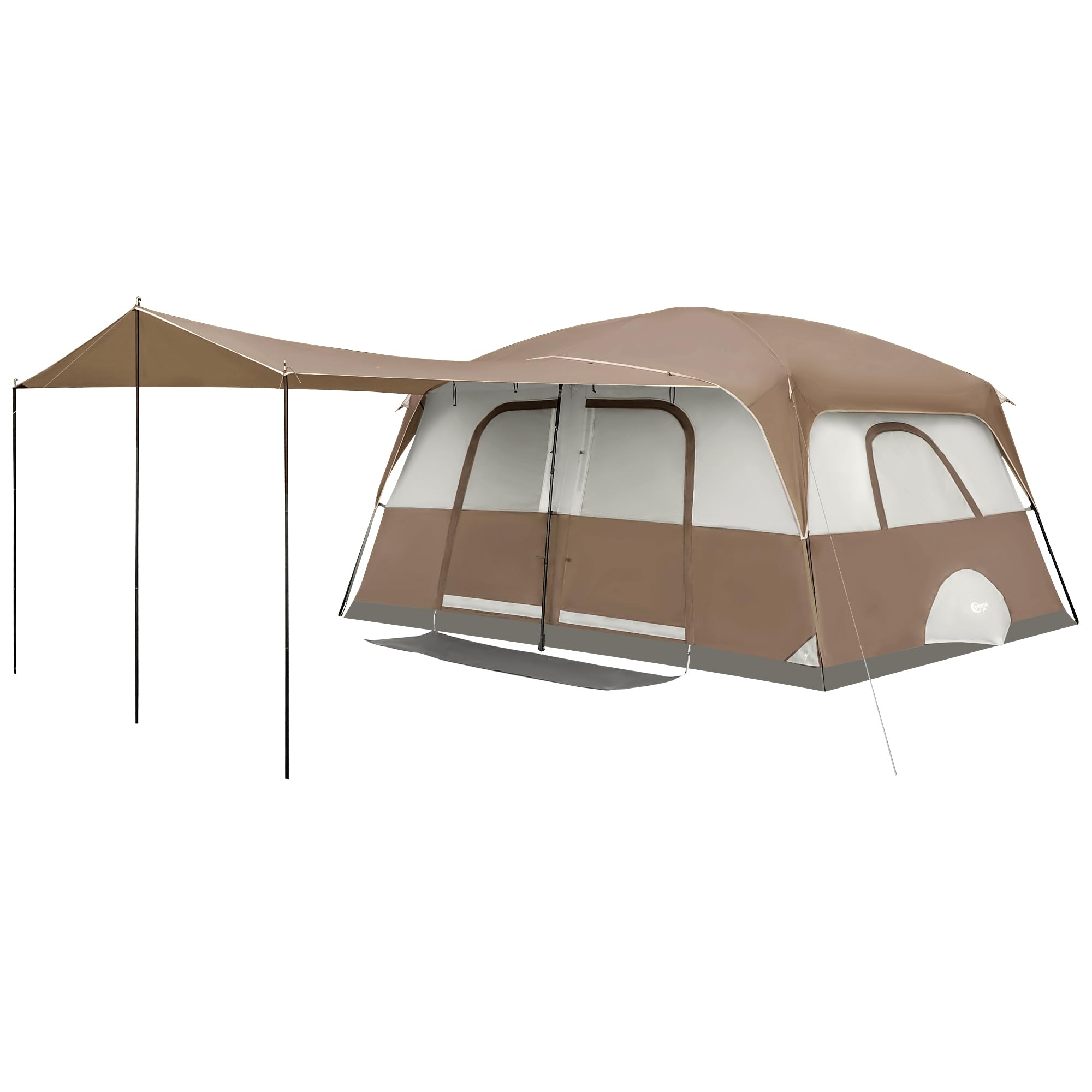 Photo 1 of ***************DIRTY, MISSING PCS & SOME PCS ARE DAMAGED*****************
Portal 8 Person Tents for Camping, Easy Setup Cabin Tent with Large Porch, 2 Room, Waterproof Family Camping Tent for Outdoor Camping, Patio