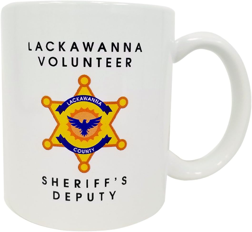 Lackawanna Volunteer Sheriff's Deputy Coffee Mug Dwight Schrute The Office TV