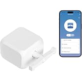 Oryzic Fingerbot Switch, Bluetooth Rocker Light Switch Pusher, Rotating Arm, No Rewiring, Smart Life App, Countdown, Week Program, Remote Control/Alexa and Google Home via HomeHub Bluetooth Gateway