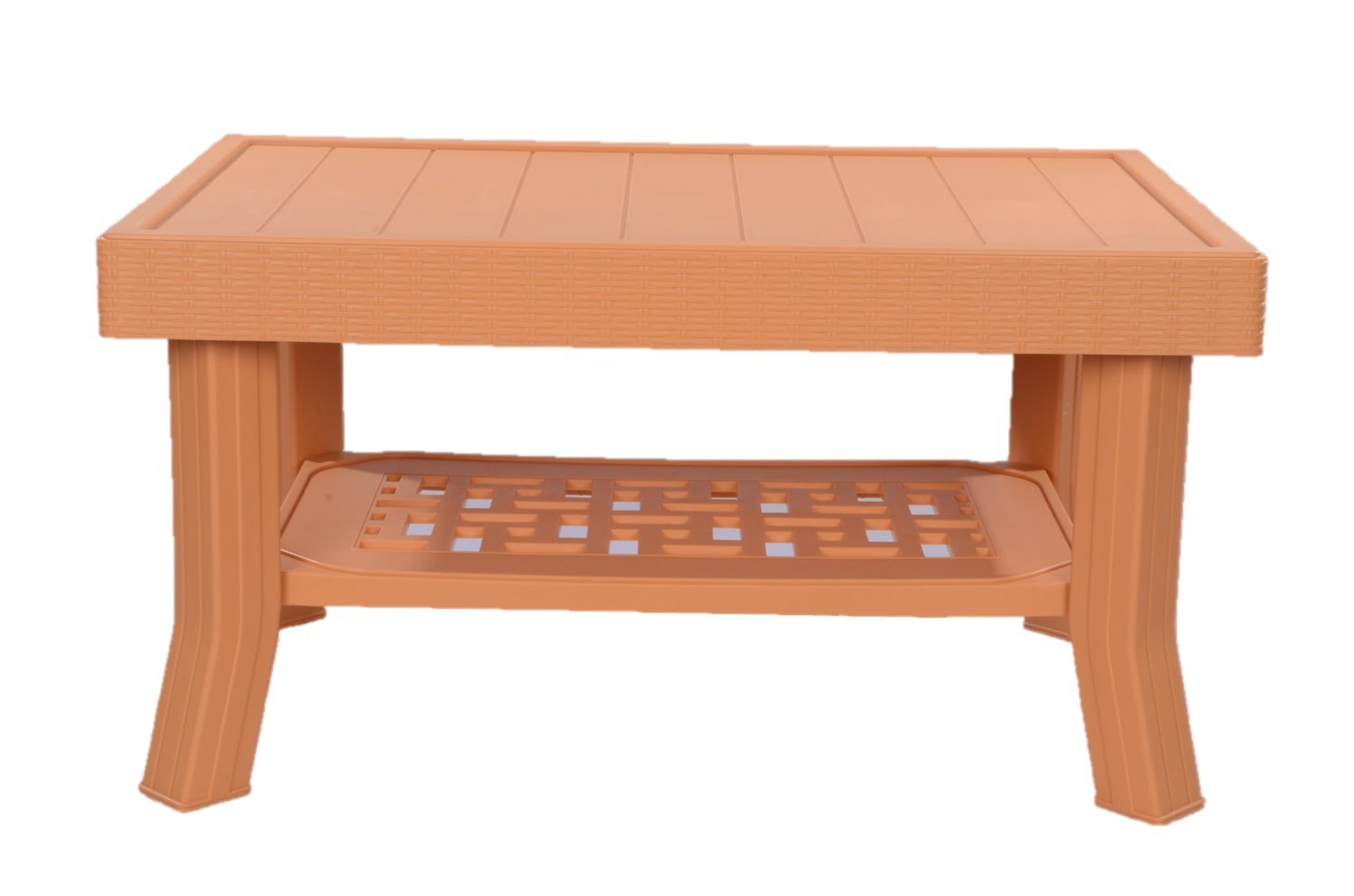 Supreme Vegas Plastic Center Table (Amber Gold) Amazon.in Home & Kitchen