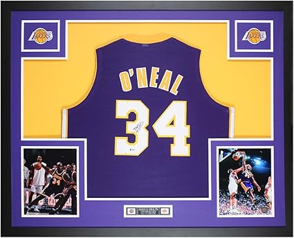 shaq purple lakers jersey