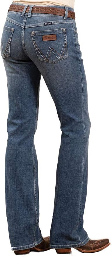 womens bootcut wrangler jeans