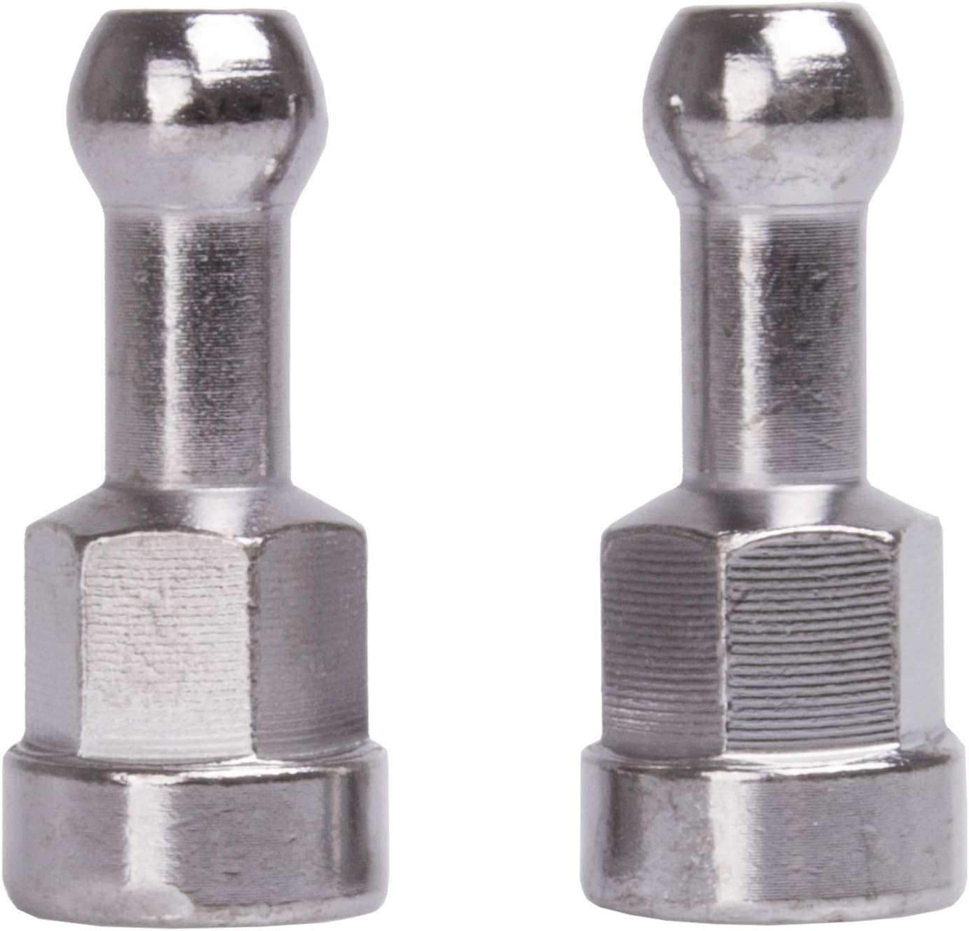 M-WAVE Unisex - Adult BF Fixed Axle Mounting System for Bicycle Trailer > Single 40, Silver