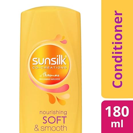 Sunsilk Nourishing Soft and Smooth Conditioner, 180ml