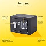 Yale Electronic Safe Mini Black YSV/170/DB2 Standard Security view 2