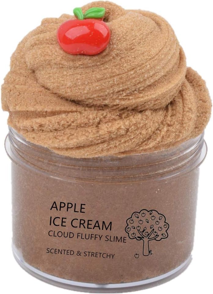 YMDY Slime Scented Strenchy Apple Cloud Slime Stress Relief Toy for Girls and Boys (8.5oz)