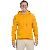 Jerzees Adult 8 oz. NuBlend® Fleece Pullover Hood S GOLD