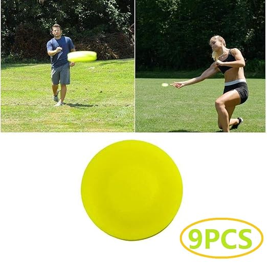 ZYYIN Zip Chip Frisbee, Mini Pocket Soft Soft Disc Deportivo ...