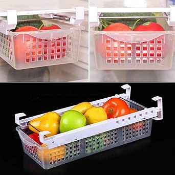 WUPYI2018 Cajón para frigorífico, almacenamiento de ahorro de espacio