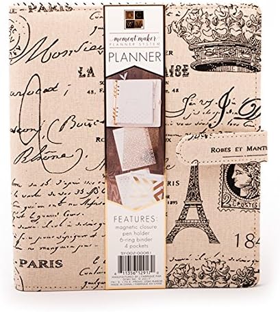 Die Cuts With A View Paris Planner, Synthetic Material, Multi-Colour, 24.3 x 22.1 x 3.5 cm