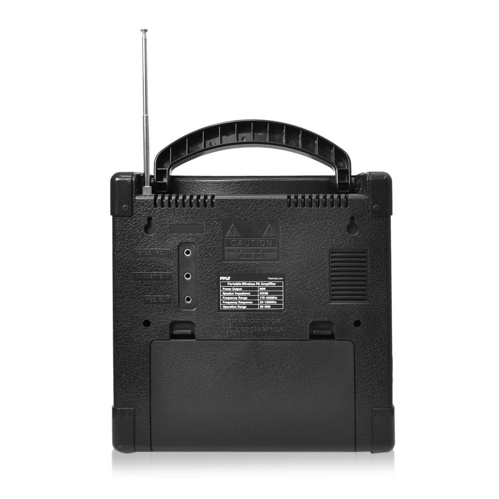 PylePro Portable Outdoor PA Speaker Amplifier and Microphone System