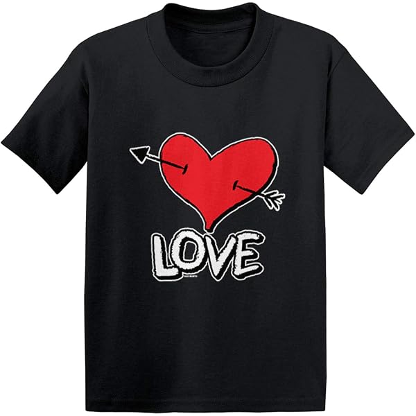 HAASE UNLIMITED 'Best Valentine Ever' Infant/Toddler T-Shirt - Heart Love Design, 100% Cotton