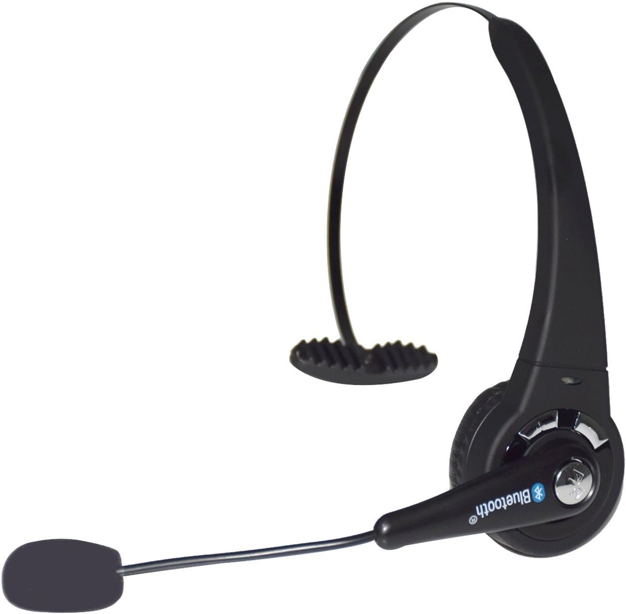 Bluetooth Trucker Headset, AsiaLONG Over-the-Head Noise Canceling Bluetooth Headphones for Truck Driver withFlexible Boom Mic / Handsfree Calling / Nosie Canceling for iPhone 6/6Plus/5s/4,Android LG/Blackberry/Samsung/Smartphones Tablet PC Laptop, Skype and all Bluetooth Devices
