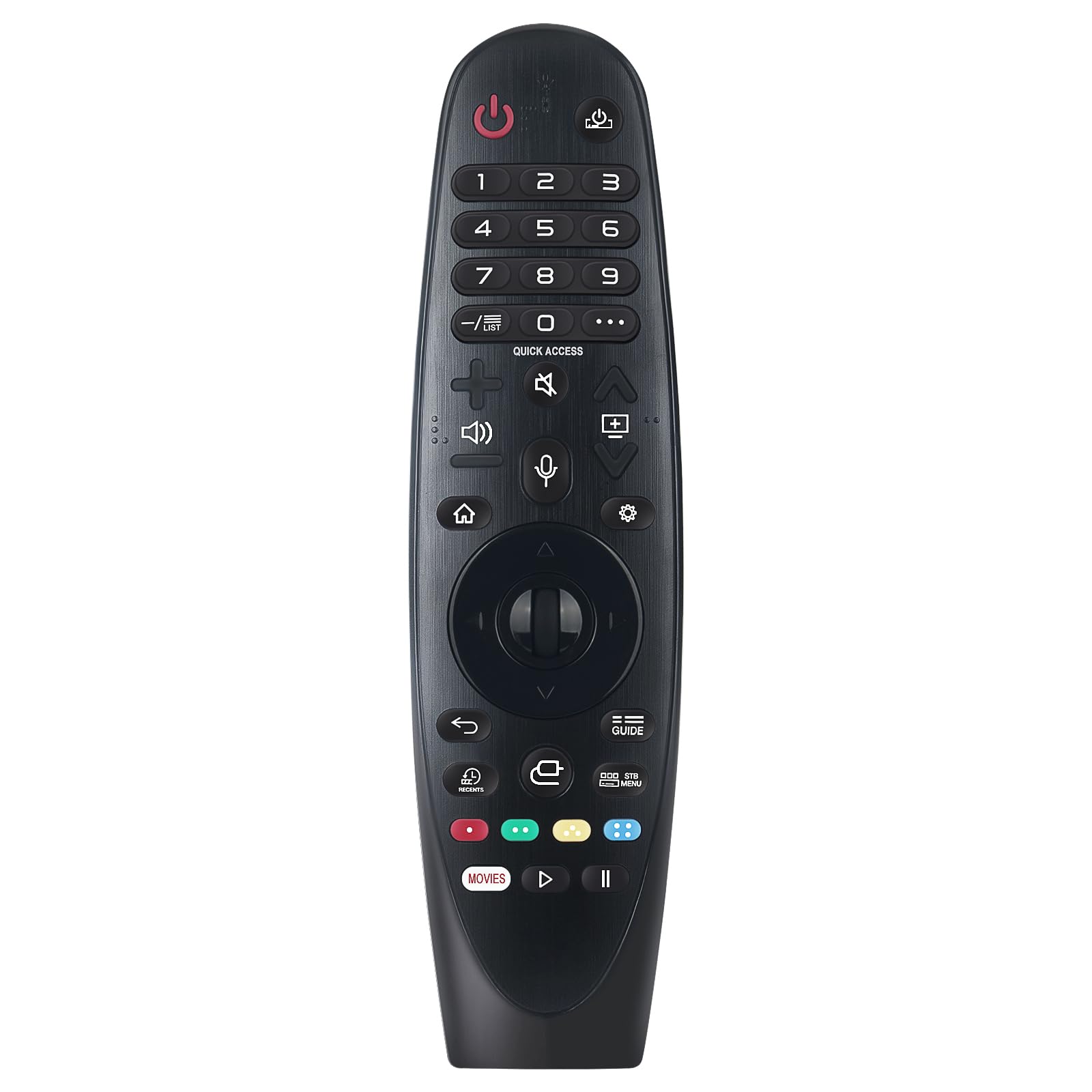 AULCMEET AN-MR19BA New Replace Voice Remote fit for LG Magic NanoCell OLED 4K TV 2019 Models W9 E9 C9 B9 series SM99 SM95 SM90 SM86 SM85 SM82 series UM76 UM75 UM74 UM73 UM71 series