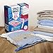 SpaceMax Vacuum Storage Space Saver Bags with Hand Pump, Pack of 2