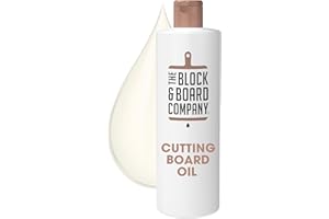 Specialist Cutting Board Oil by The Block & Board Company | Food Grade Mineral Oil for Wood, Stone, & Butcher Blocks | Quick Drying, Tasteless, Odorless & Colorless | Restore & Protect (8.5oz/250ml)