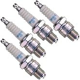 NGK Spark Plug Marine, Motorcycle, Watersport 4 Pack BR8HS-10 | Replaces 09482-00280 09482-00370 94701-00247 94702-00247 94709-00247 6073 TR24-10 883M QL78C E3.32 E8RC.