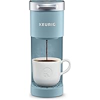 Keurig K-Mini Coffee Maker, Single Serve K-Cup Pod Coffee Brewer, 6 to 12 Oz. Brew Sizes, Dreamy Blue