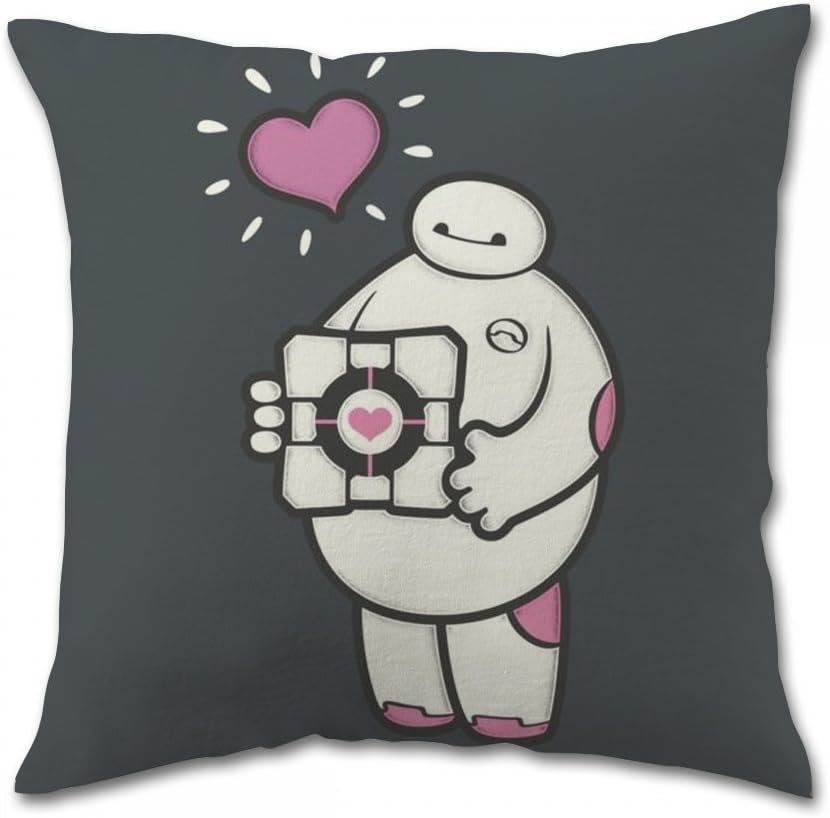 Big Hero 6 Baymax Pillow Cases (18x18 Inch One Side (2))