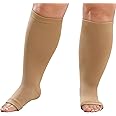 Plus Size Compression Socks: Wide Calf Compression Stockings for Men Women - Up to 7X Large 20-30 mmHg Compression Hose for Pregnancy Travel Running Nurses 2 pairs