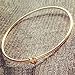Banggood Womens Peach Heart Wish Chain Bangle Bracelet Cuff Daily Decoration