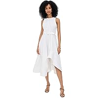 vaeda midi dress Vaeda Ribbed Tie Dress in Slate Blue