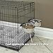 MidWest Homes for Pets Snap'y Fit Stainless Steel Food or Water Bowl, Holds 10 Ounces, Mounts to Wire Crates, No-Tip Design, Rust-Resistant, for Small Dogs and Cats