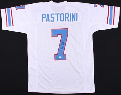 houston oilers jersey white