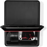 Weber Works&trade; Outdoor Storage Bin | Weather‑Resistant Grill Tool &amp; Accessory Organizer with Hinged Lid - Side Tables &amp; Carts