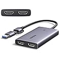 UGREEN 4K HDMI Capture Card, 2K@30Hz Video Recorder, Passthrough, USB 3.0, Full HD with Low Latency for Streaming Gaming and