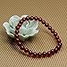 AA Grade Red Agate Gemstone 6mm Round Beads Stretch Bracelet 7
