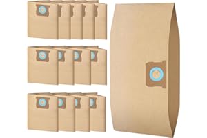 BUUFILCOO 14 Pack DXVA19-4104 Vacuum Bags for DEWALT 5 to 8 Gallon Wet/Dry Vacuum, Disposable Shop Vac Bags, Dust Collection Bag Replacement