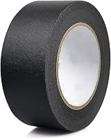 ZALUJMUS Masking Tape 30m x 5cm Black Multi-Surface Decorating Painter Artist