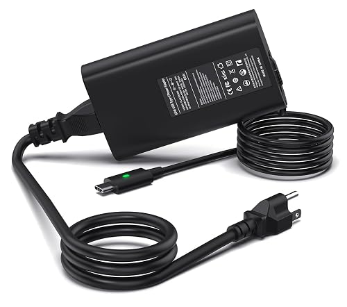 45W USB-C Charger For Dell XPS 13 & More - 15V/3A 20V/2.25A Output, 5-Year Warranty, Compatible With Laptops & Tablets