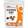 BulkSupplements.com Red Maca Powder - Maca Supplement. Red Maca Powder for Women & Men, Red Maca Root Powder - Vegan & Gluten Free, 750mg per Serving, 1kg (2.2 lbs) (Pack of 1)