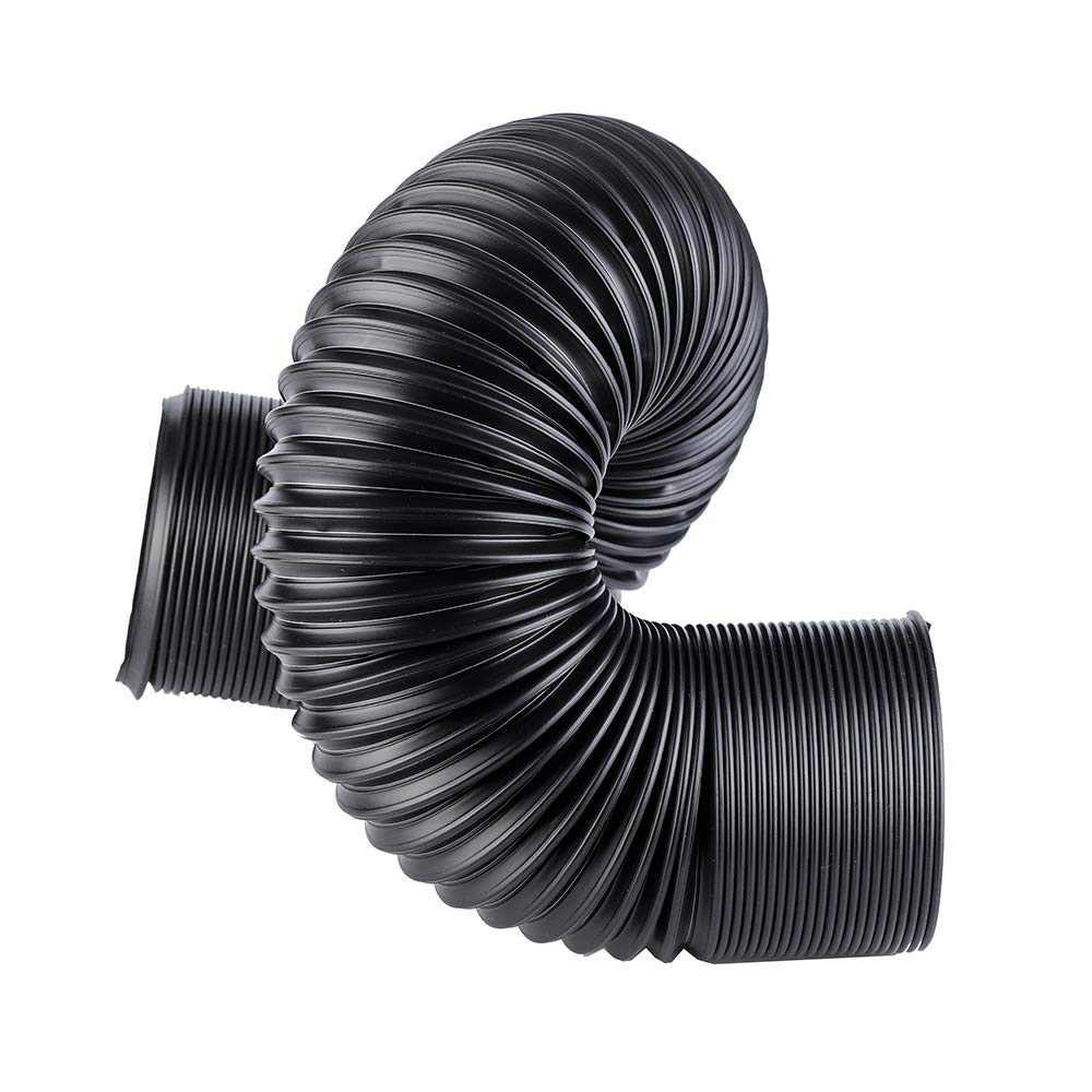Festnight Flexible Turbo Black Cold Air Intake Duct Feed Induction