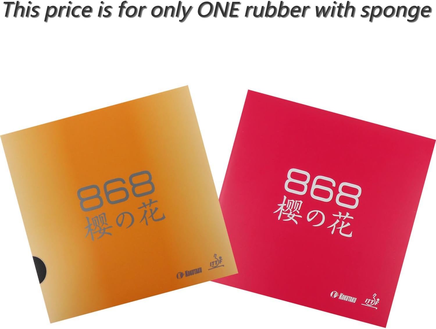 Kokutaku Two BLutenkirshce 868 Pips in Table Tennis Rubbers