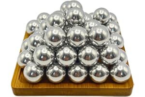 YGLSLSM 50 Counts 0.61 Cal Kinetic Projectiles Can Be Used for Target Practice and Home Defense, .61 Caliber Aluminum Self Defense Balls Compatible with Byrna CL