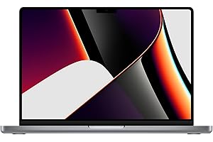 Apple 2021 MacBook Pro (14-inch, Apple M1 Pro chip with 8‑core CPU and 14‑core GPU, 16GB RAM, 512GB SSD) - Space Grey - Engli