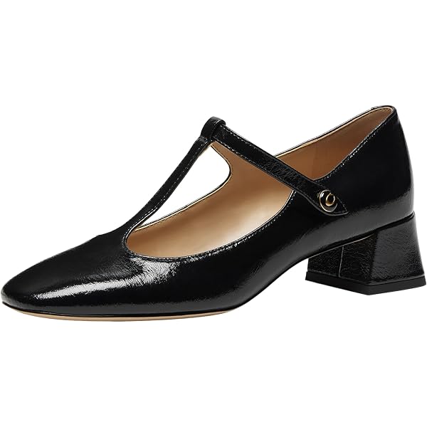 Amazon.com | Seychelles Women's Sparks Leather Mary Jane, Black, 6