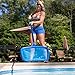 SharkBlu Pool Net Skimmer Replacement for Telescopic Pool Pole, Fine Mesh for Cleaning Swimming Pool Supplies, Blue