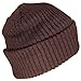 Best Winter Hats Adult Solid Color Thick W/Fleece Lined Cuffed Beanie (One Size) - Brown