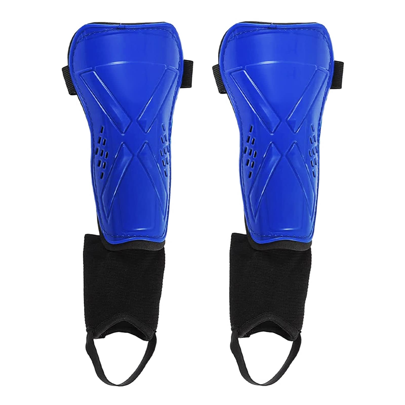 Kids Youth Football Shin Guards with Protective Hard Shell and EVA Material,Adjustable Straps Breathable Cushioning and shock absorption Shin Pads, Protect Boys’ and Girls’ Joint ankle