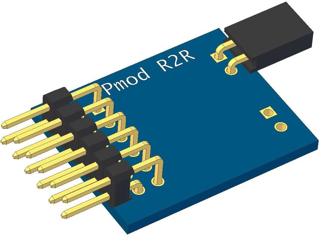 Digilent Pmod R2R Resistor Ladder D/A Converter tillescenter Signal