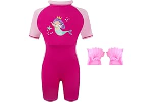 Gogokids Float Swimsuit for Boys Girls, Kids One Piece Swimwear Float Suit for Swimming Trainer