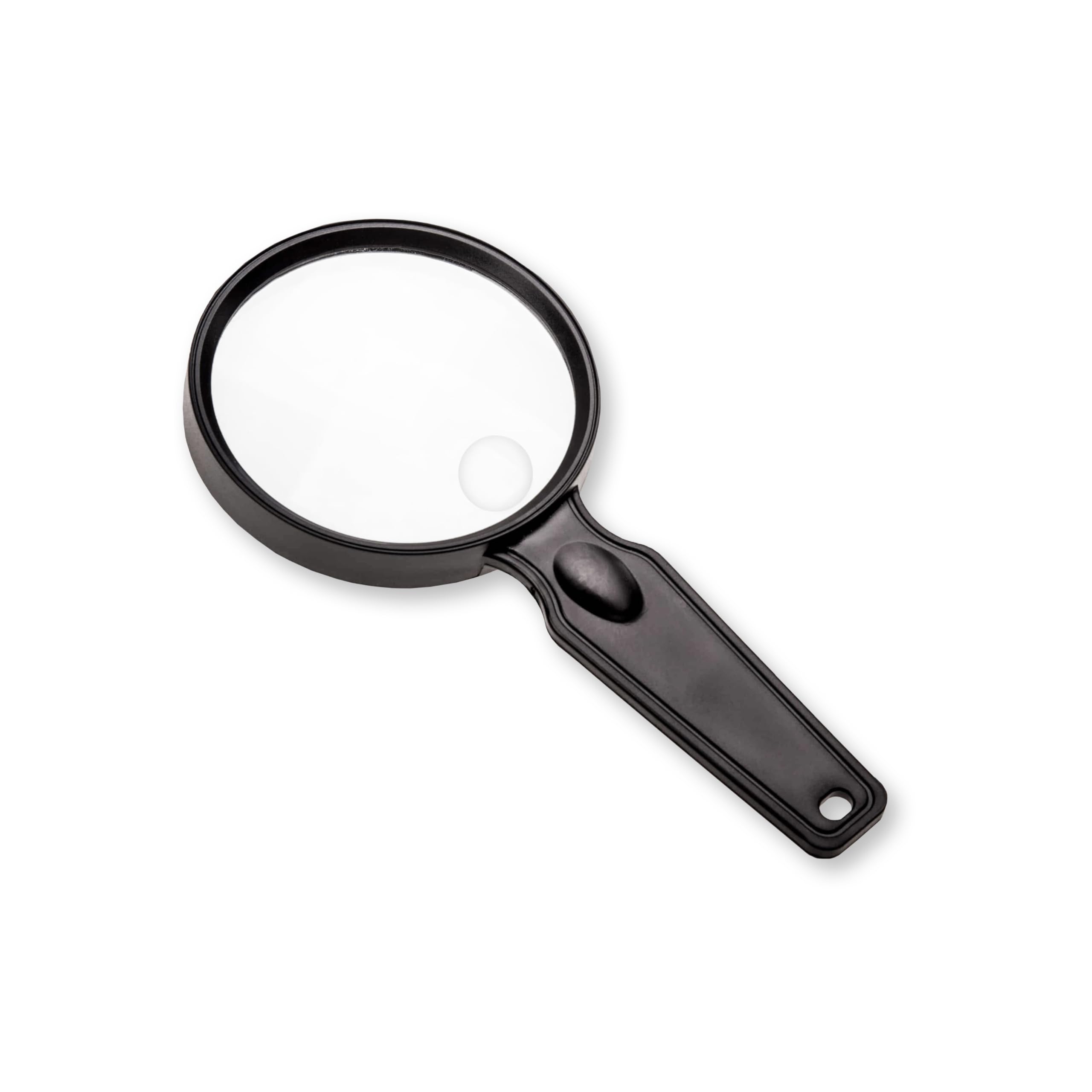 Carson MagniView Handheld 2x Magnifier with 4.5x Spot Lens