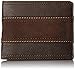 Levi's  Men's  Traveler Wallet,Brown Stripe