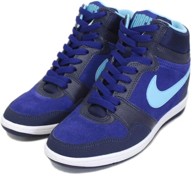 Amazon ナイキ Nike ウィメンズ フォース Sky ハイ ディープロイヤルブルー タイドプールブルー ミッドナイトネイビー ホワイト 401 401 Dロイヤルブルー Tブルー 25 0cm スニーカー