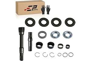 EPPO Intermediate Shaft Inner Shaft Kit Compatible with 2012–2018 RAM 1500 and 2019–2021 RAM 1500 Classic 68257420AF 722N695BKA 68257421AF 19pcs Right